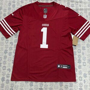 Nike San Francisco 49ers Samuel SR No.1 Burgundy Jersey